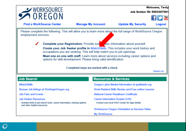 OED Unemployment | iMatchSkills Registration and Job Seeker Profile…