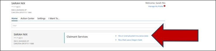 File an Unemployment Insurance claim